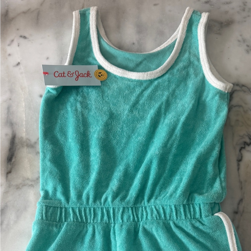Terry Cloth Romper Spring Break